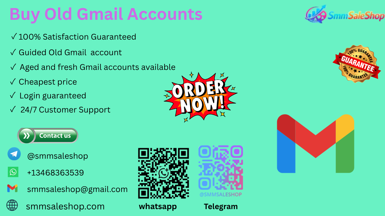 Buy Old Gmail Accounts