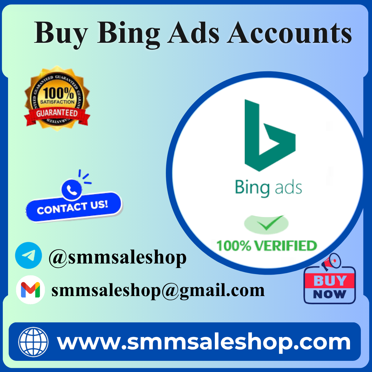 Buy Bing Ads Accounts