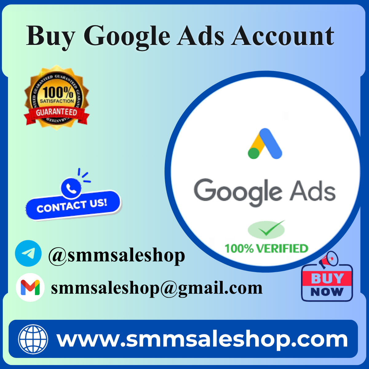Buy Google Ads Accounts