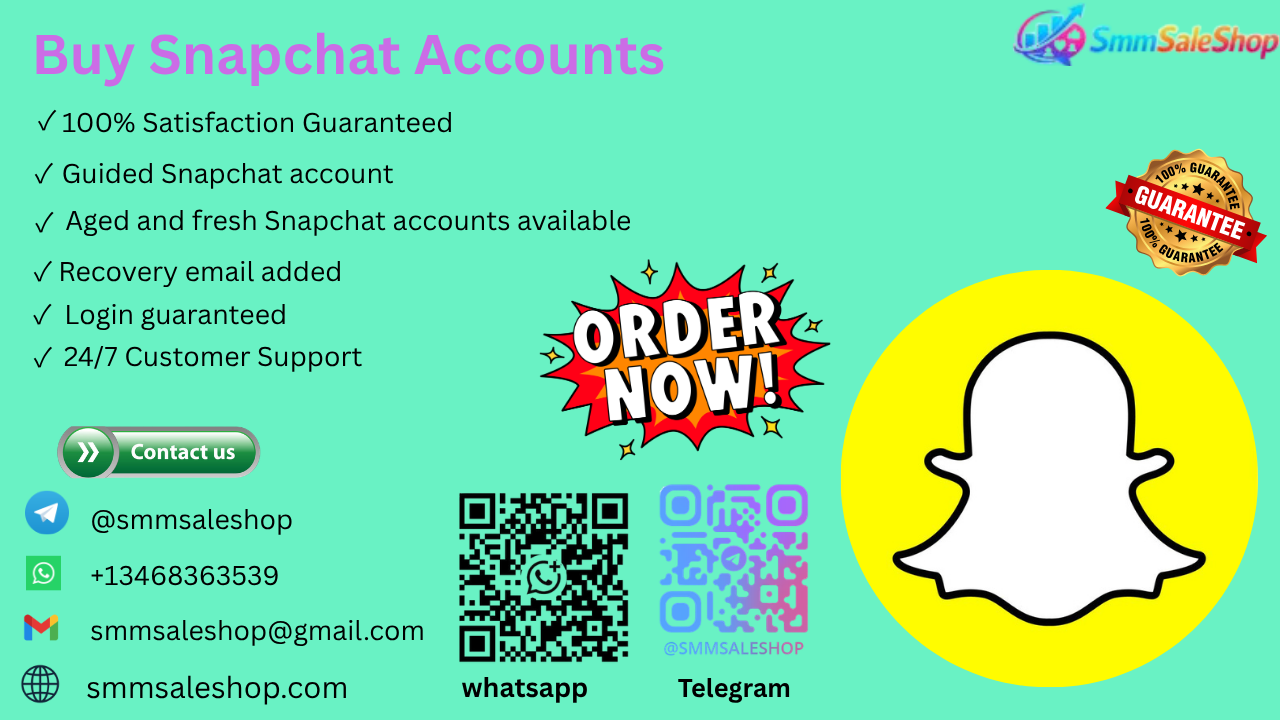 Buy Snapchat Accounts