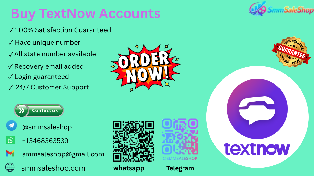 Buy TextNow Accounts