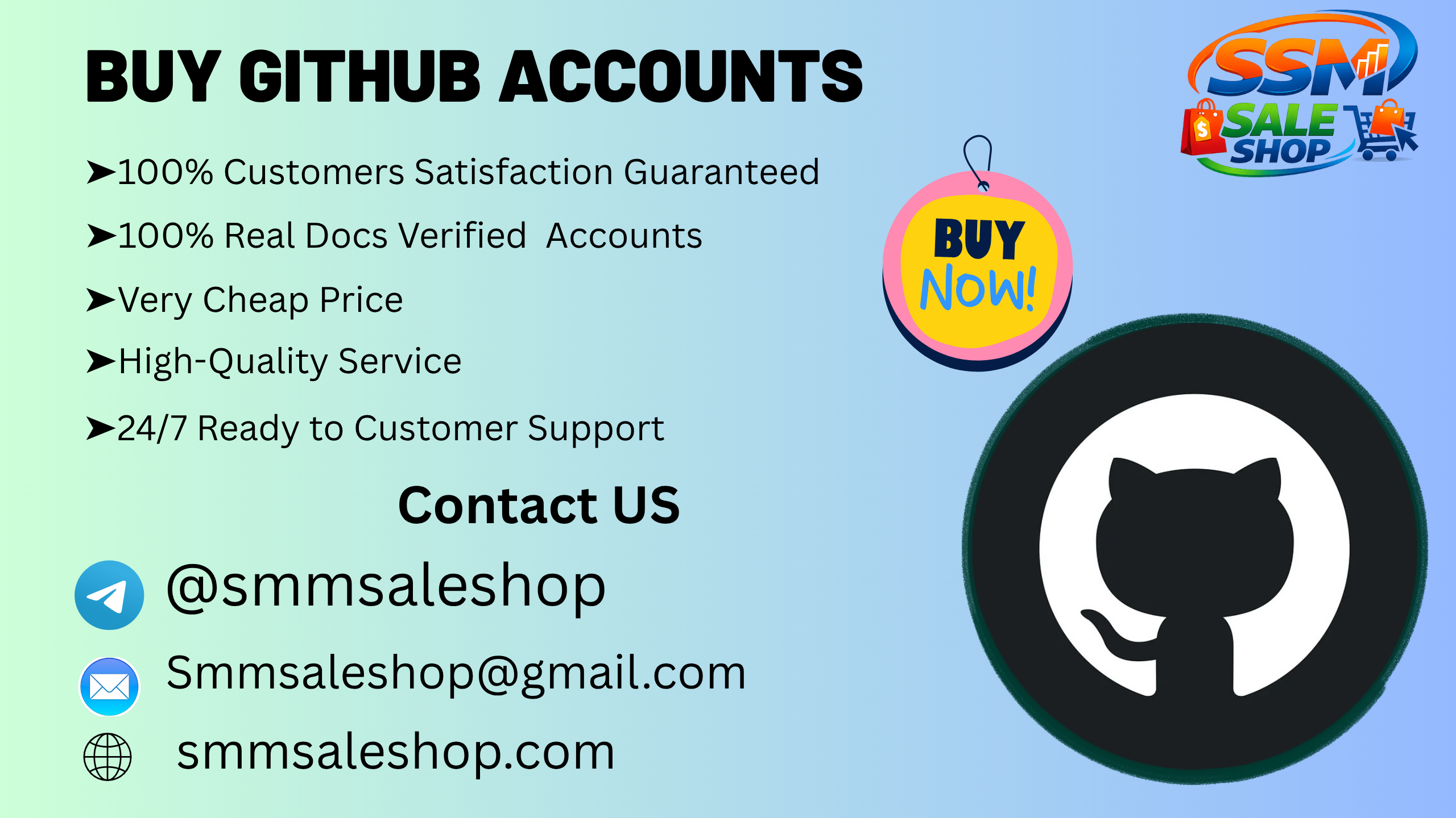 Buy GitHub Accounts