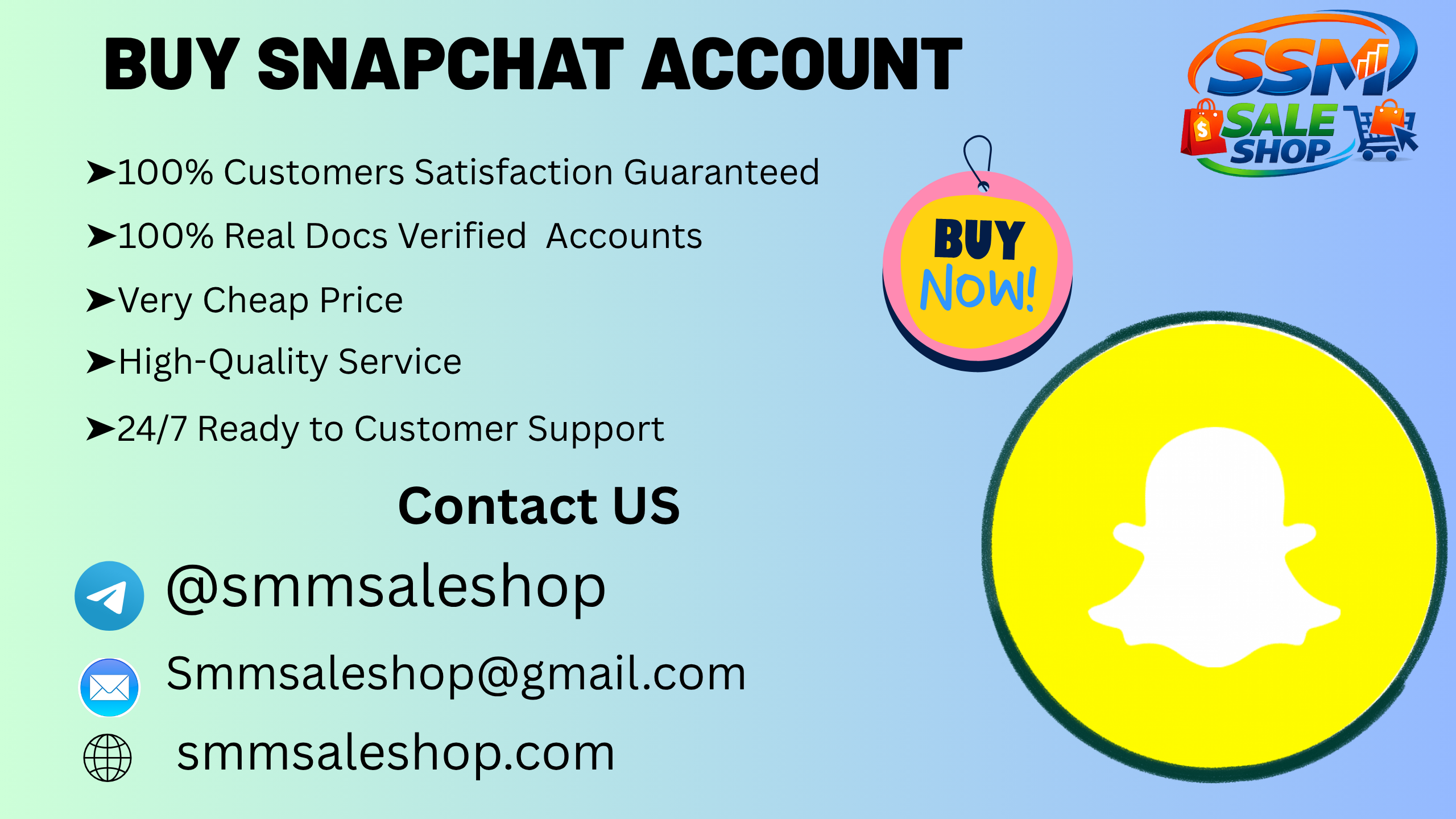 Buy Snapchat Accounts