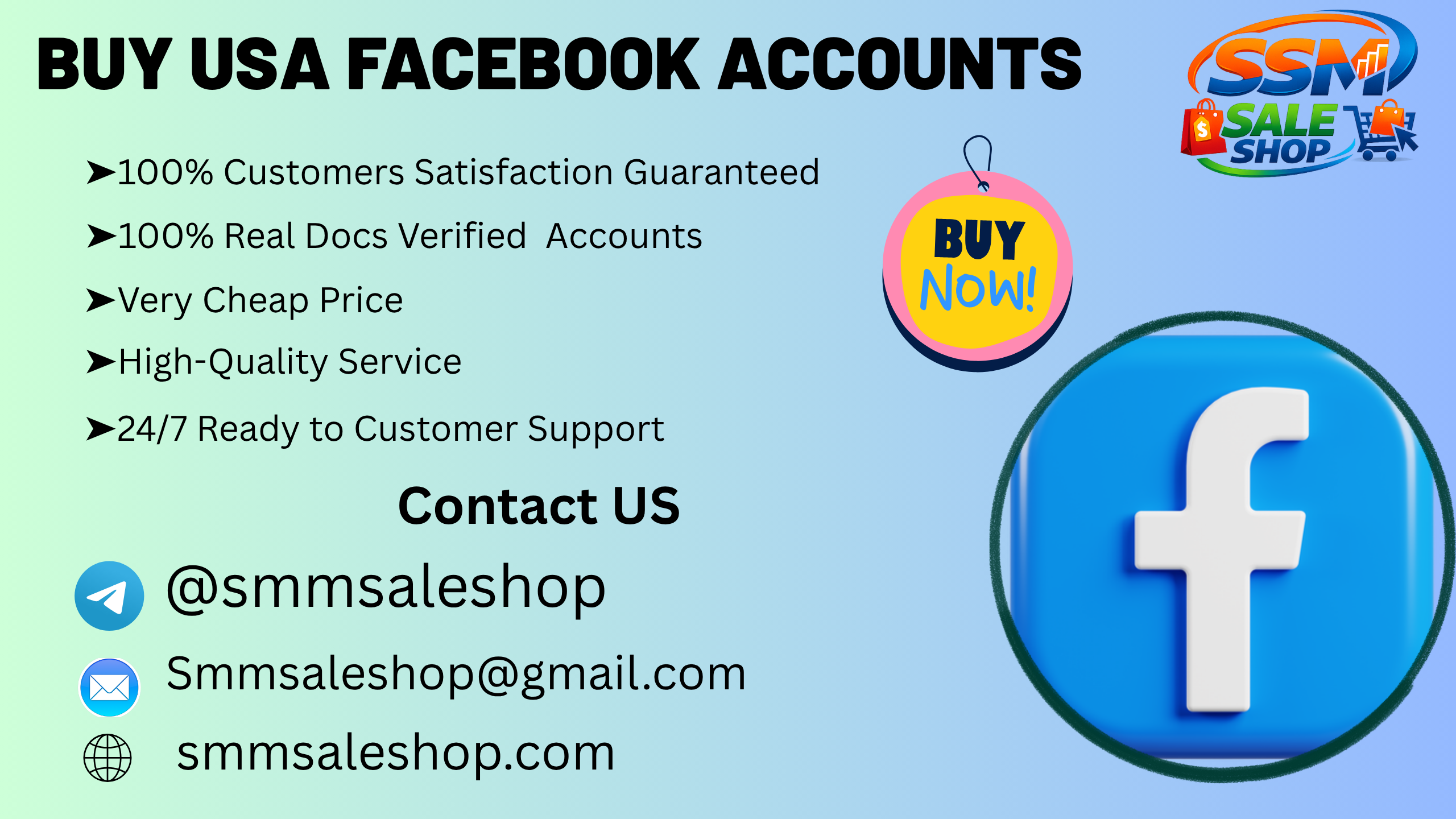 Buy USA Facebook Accounts